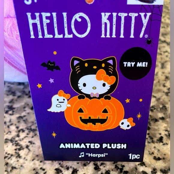 Hello Kitty Halloween Mummy Animated Dancing Plush Side Stepper Sanrio 2024 - Picture 6 of 9